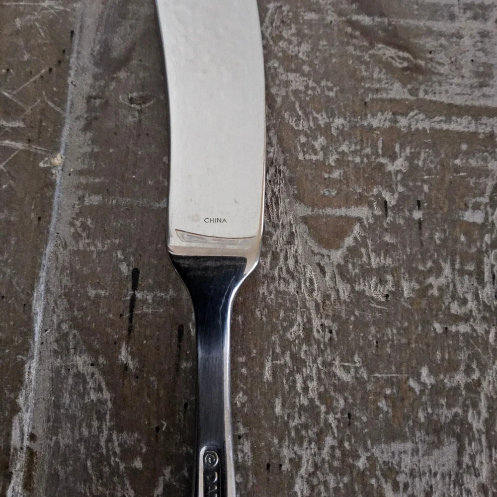 Dansk Meridian Butter Spreader Set of 2 Stainless Steel 18/10 MCM Flatware